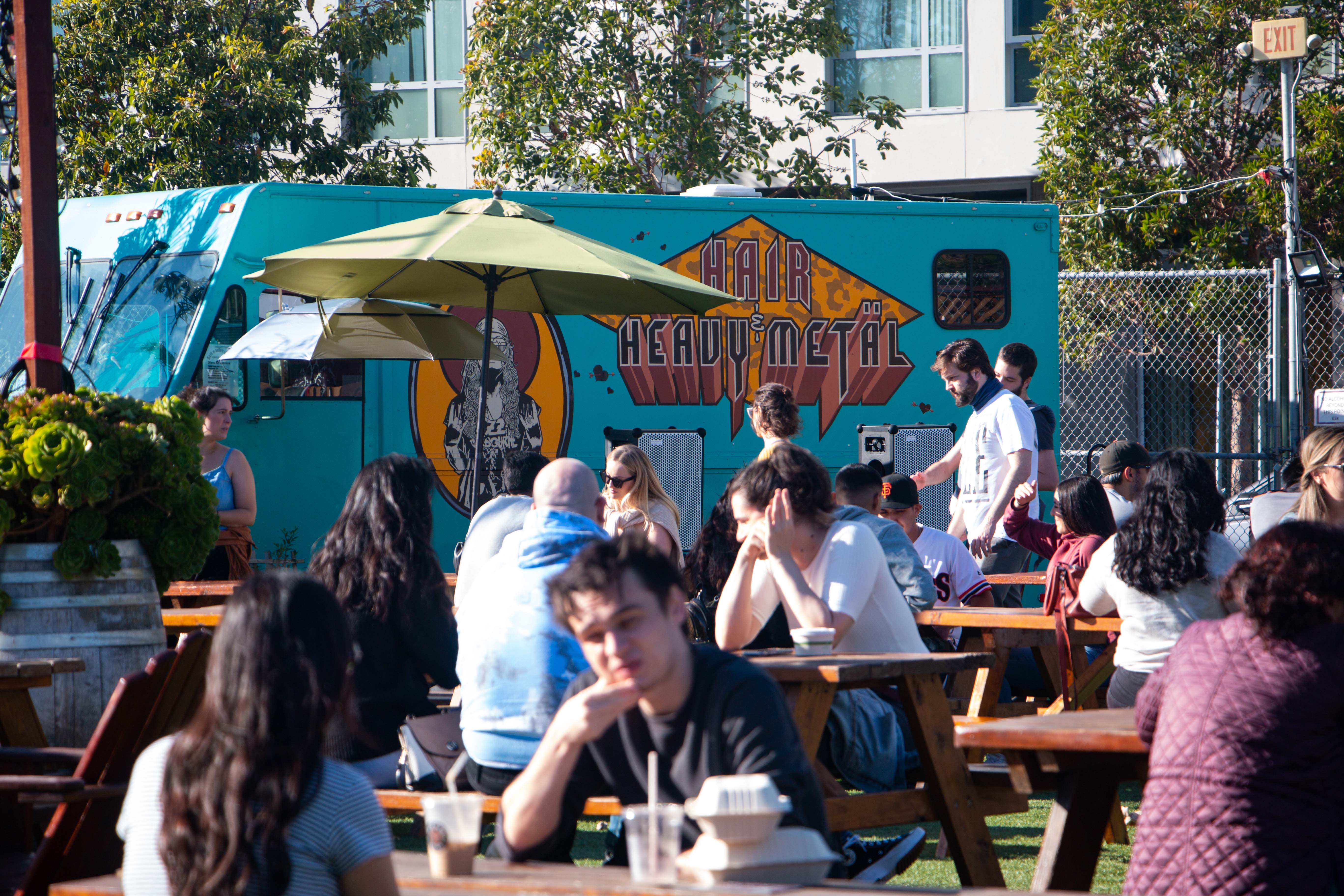 ParkLab food truck park was full of visitors