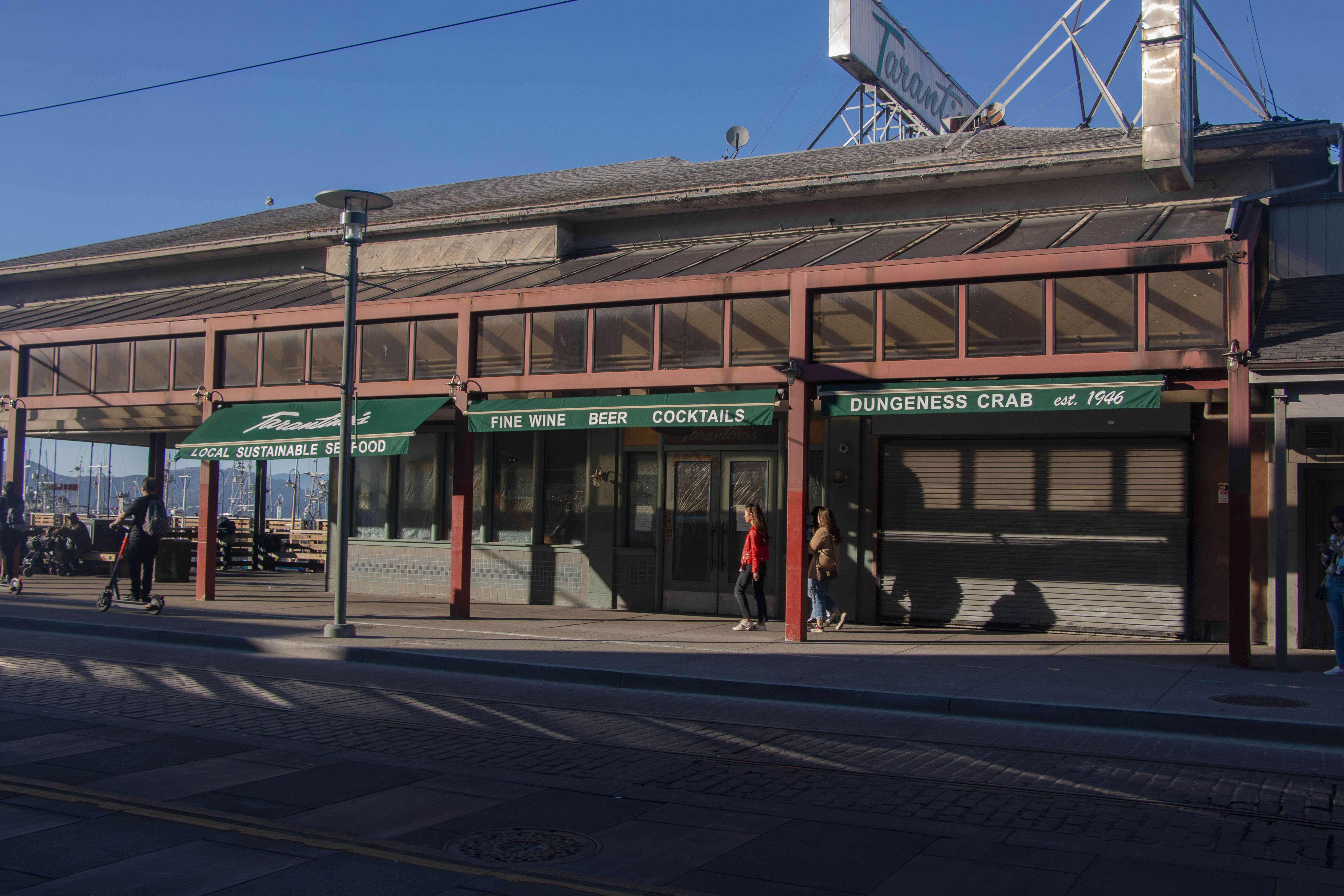 Restaurants were closed at Pier 45